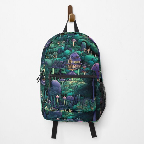 Item preview, Psychedelic Mushroom Forest: Intricate Manga designed and sold by TileTango.