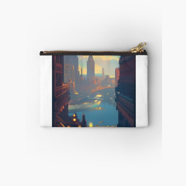 Item preview, Vintage Travel Poster: Pittsburgh V.6 designed and sold by RoyallyColorful.
