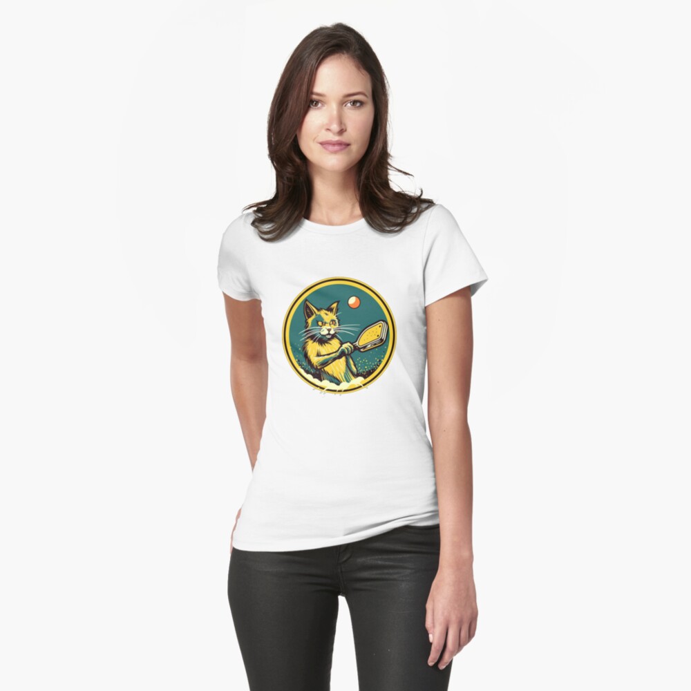 Item preview, Fitted T-Shirt designed and sold by badclebdrawings.