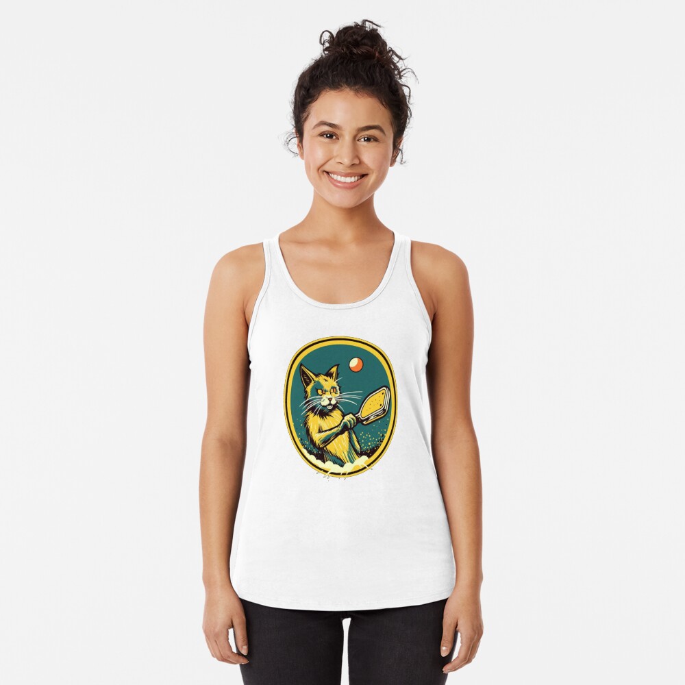 Item preview, Racerback Tank Top designed and sold by badclebdrawings.