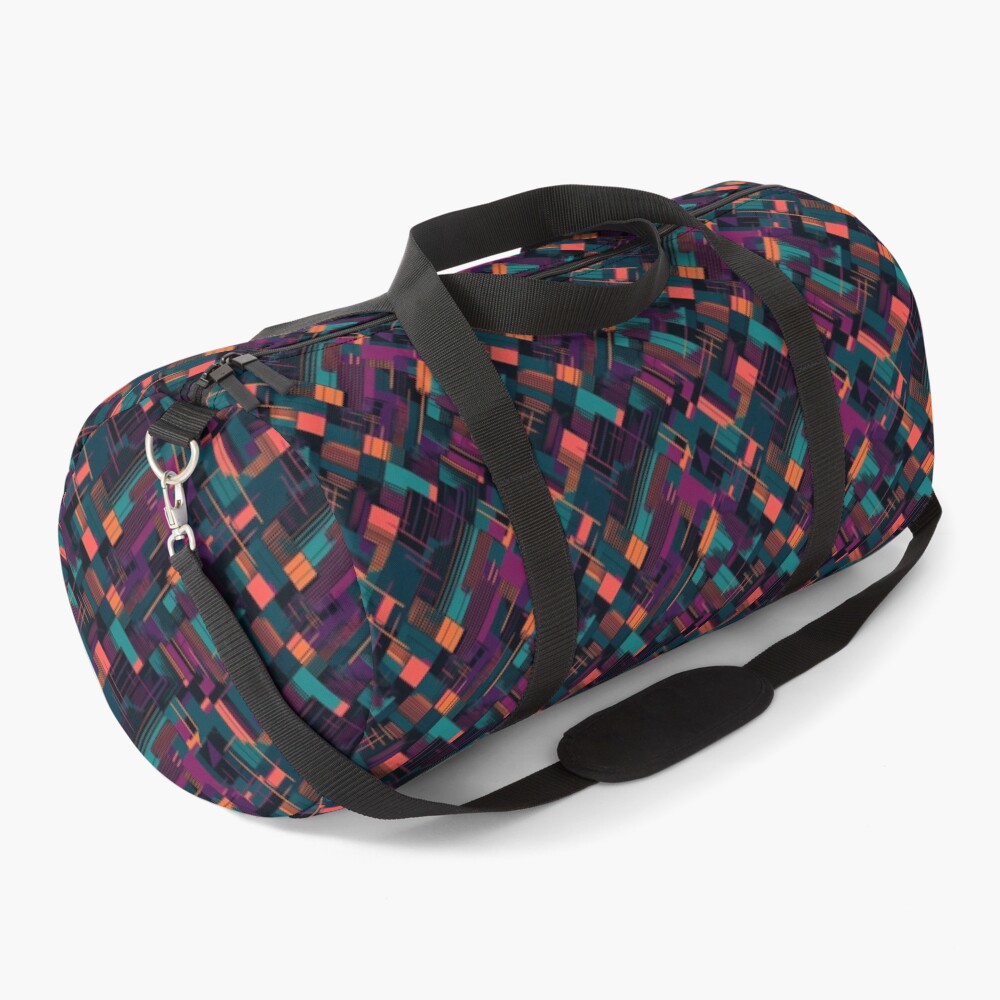 Item preview, Duffle Bag designed and sold by PixelPatchwork.