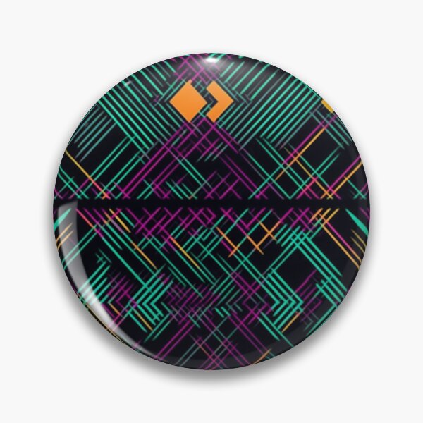 Aperçu de l'œuvre Tuiles Techno Trance créée et vendue par PixelPatchwork.