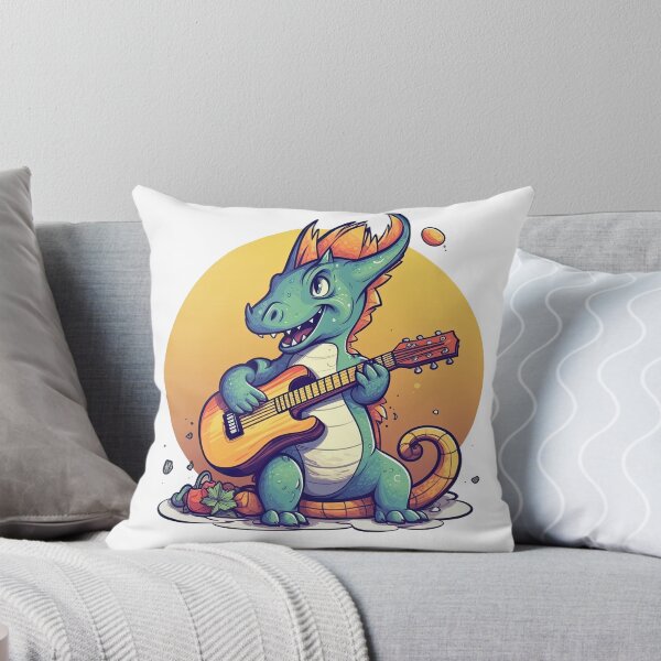 Item preview, Dragon Axe Music: Skilled Guitar Virtuoso for Iconic Performance designed and sold by DooodleGod.