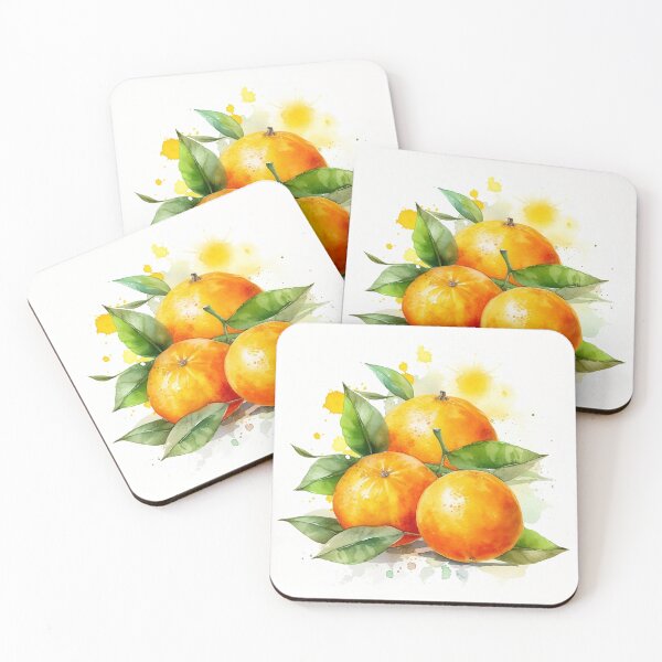 Item preview, WatercolorOranges designed and sold by DrakiceyArt.