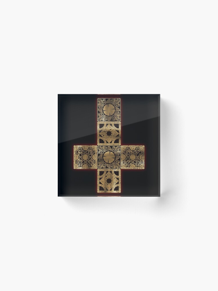 Alternate view of Lament Configuration Cross Acrylic Block