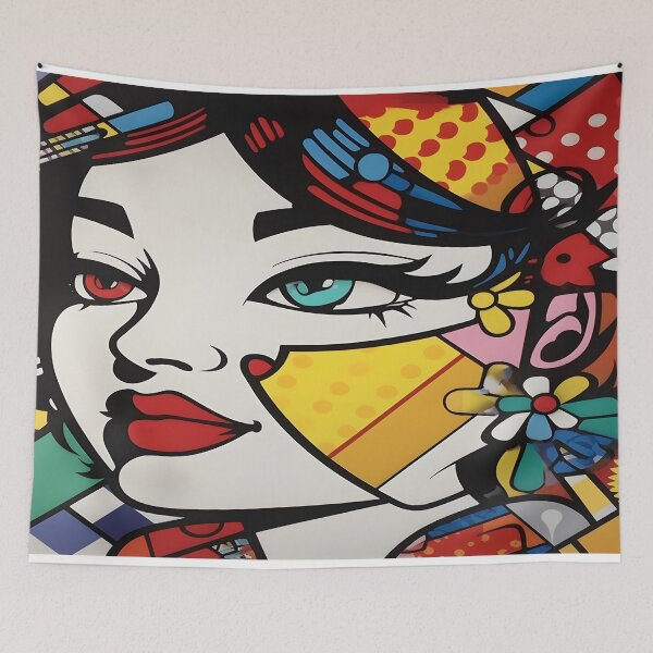 Item preview, Strong woman of colors designed and sold by Foxclothier.