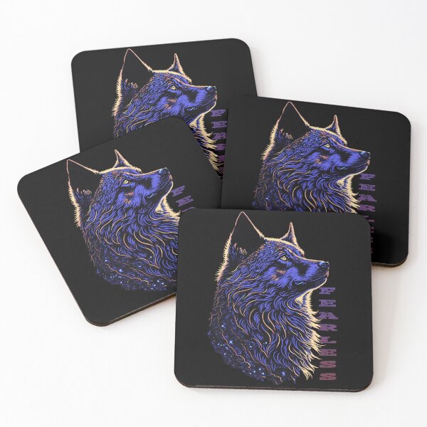 Item preview, Fearless Wolf designed and sold by Xhevahir.