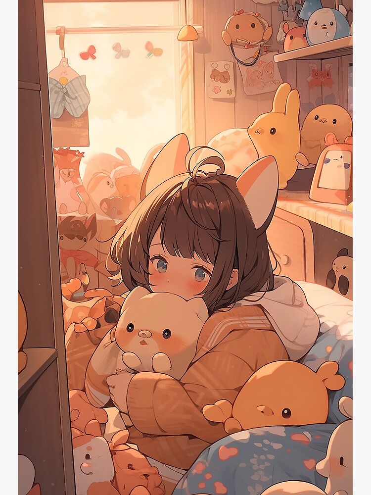 stuffed animal anime