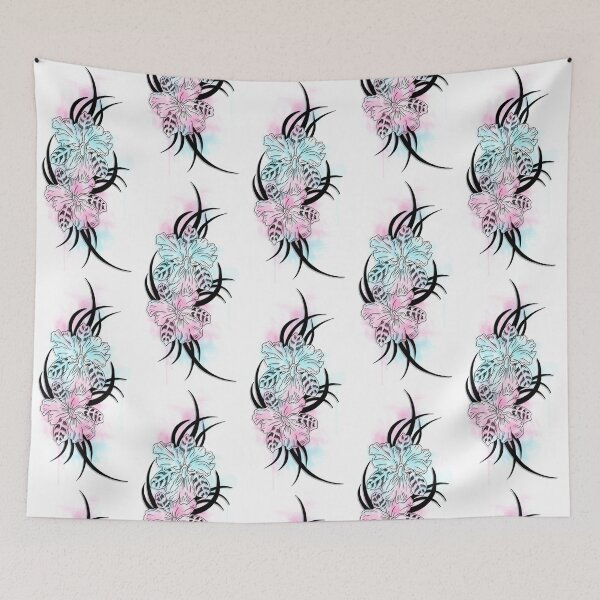 Item preview, Tribal orchid watercolor designed and sold by CJOrazi.