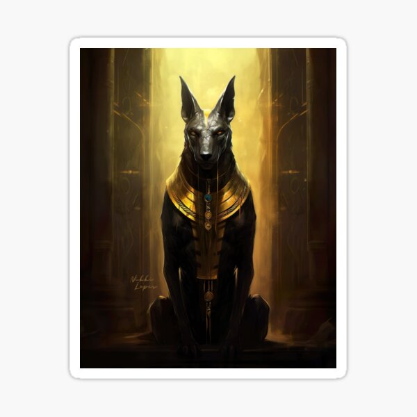 Anubis Sticker