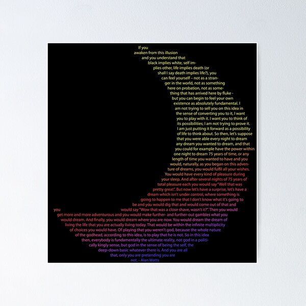 Item preview, The Dream Of Life - Alan Watts designed and sold by catofnimes.