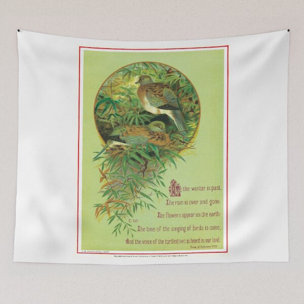 Item preview, Lo the Winter is Past - Song of Solomon 2:12 designed and sold by Pictures With A Message.