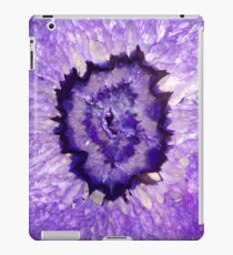 Purple Agate Geode iPad Case/Skin