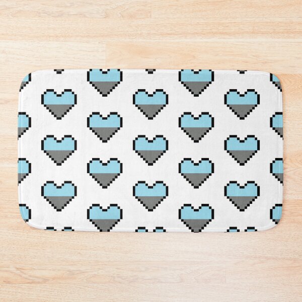 Item preview, Heart flag from Autosexual community pixel art white background designed and sold by Axel-Speed.