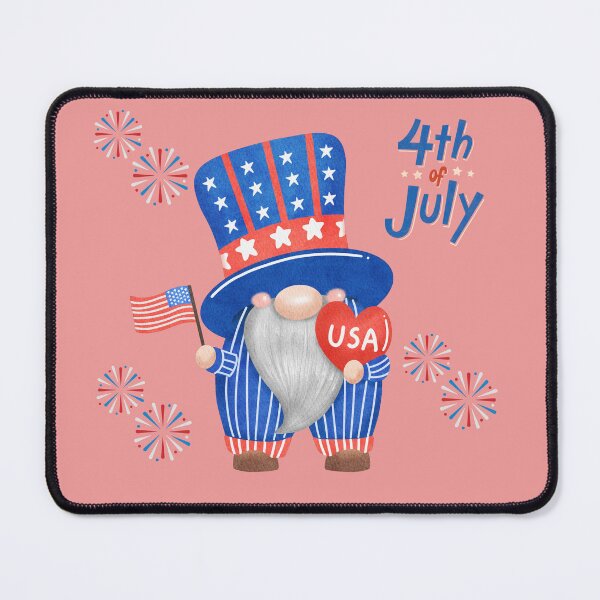 Item preview, independance day garden gnome 4th of july designed and sold by LGMmugsdesign.