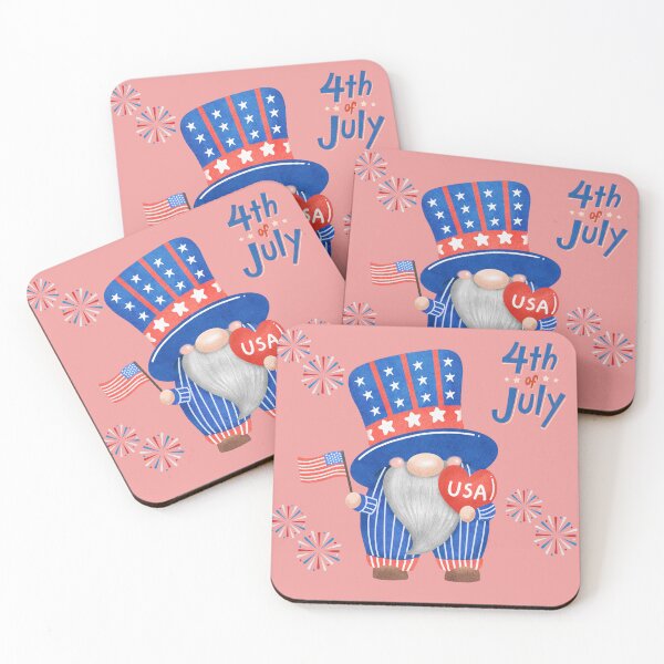 Item preview, independance day garden gnome 4th of july designed and sold by LGMmugsdesign.