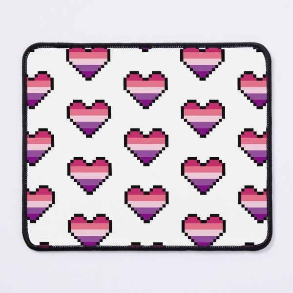 Item preview, Heart flag from Aceflux community pixel art white background designed and sold by Axel-Speed.