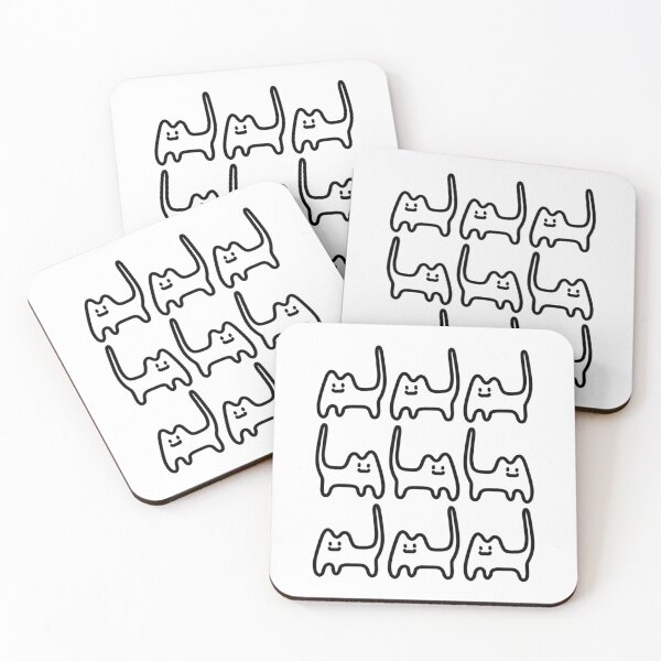 Item preview, Cat pattern  designed and sold by wonkcat.