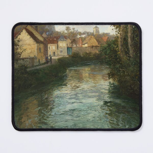 Item preview, Picquigny | Frits Thaulow | 1899 Cityscape Art  designed and sold by CJET.