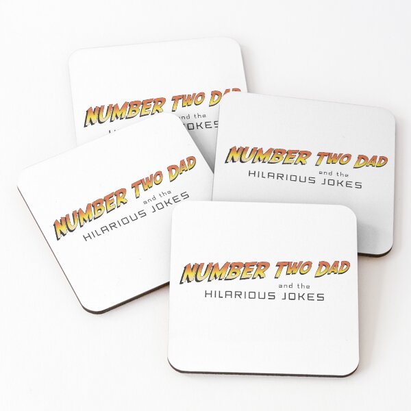 Item preview, Number Two Dad - Funny Joke Design - Light Background designed and sold by MTBDesigns.