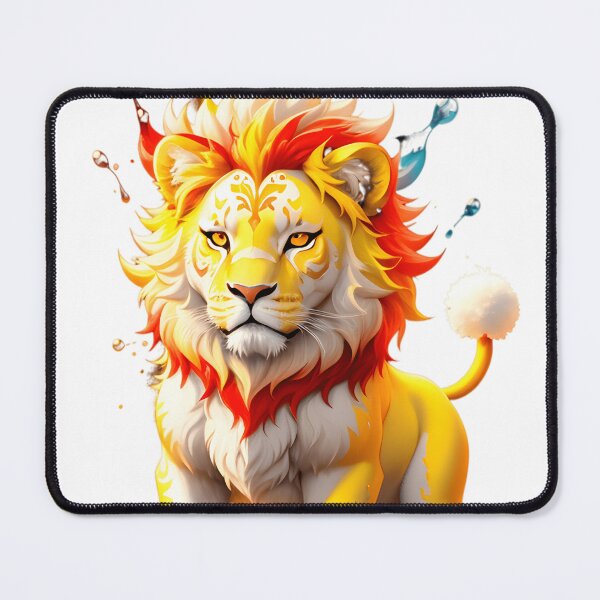 Item preview, Imposing Golden Lion A1 designed and sold by WalaceCamargo.