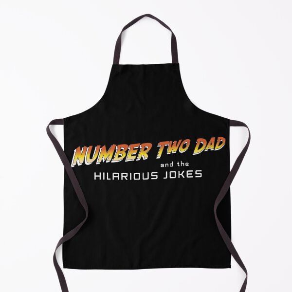 Item preview, Number Two Dad - Funny Joke Design - Dark Background designed and sold by MTBDesigns.