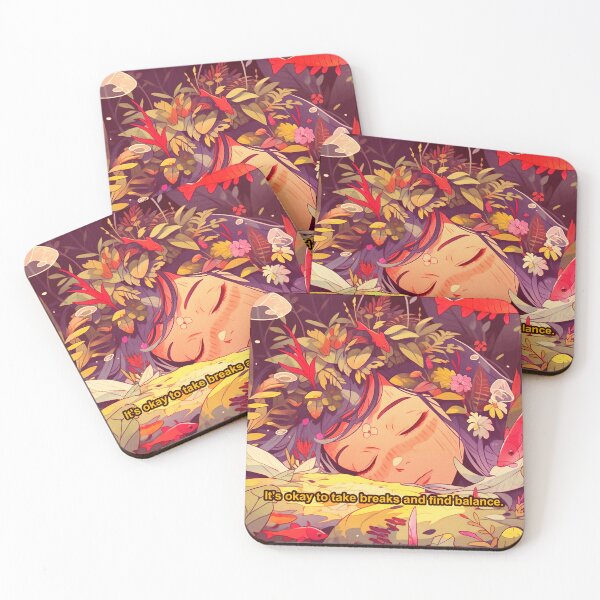 Item preview, It's okay to take breaks and find balance. designed and sold by akarisgarden.