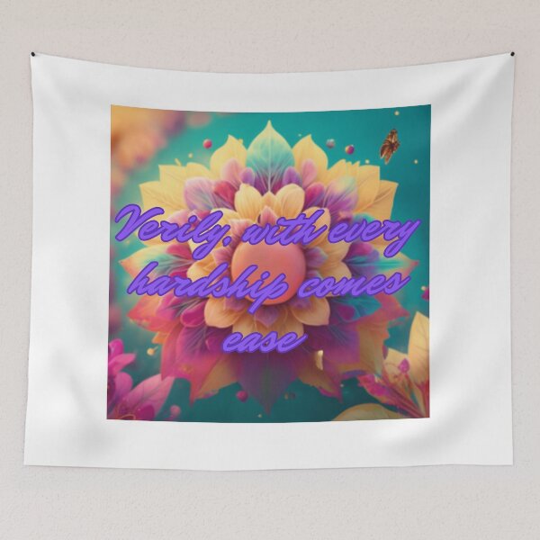 Item preview, Verily, with every hardship comes ease  designed and sold by Bangzees.