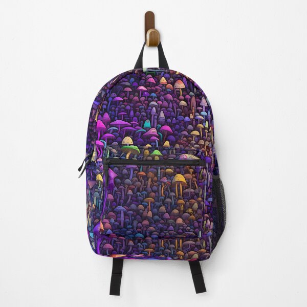 Item preview, Hidden Delights: Vibrant Mushroom Grove designed and sold by TileTango.
