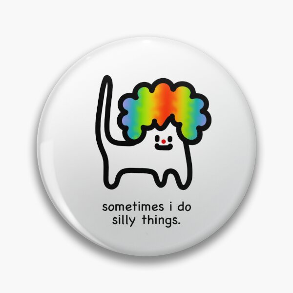 Item preview, Clown Cat With Caption designed and sold by wonkcat.