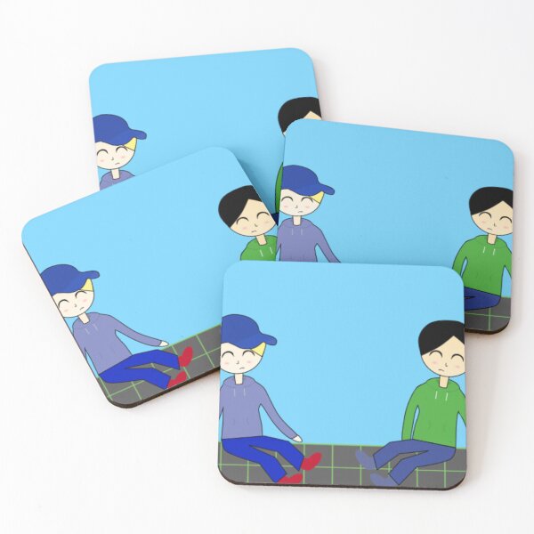 Item preview, Chatting in the Garden - Ford and Johnny designed and sold by GooglyEyes-.