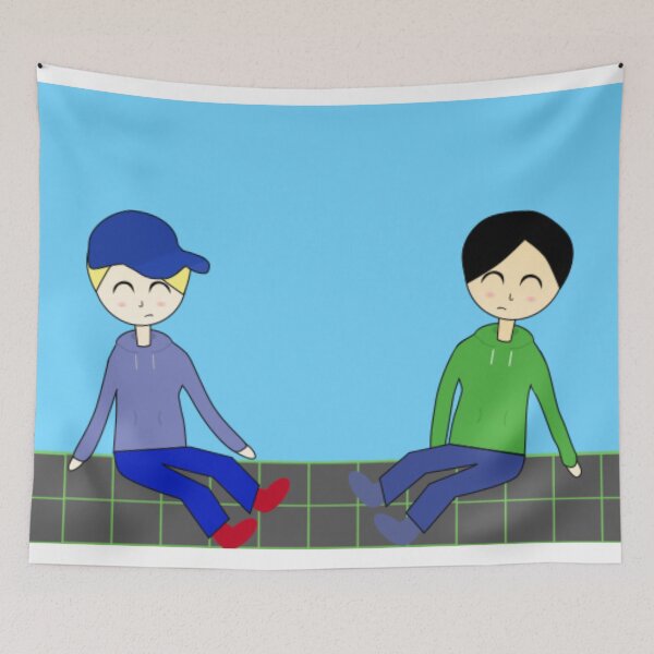 Item preview, Chatting in the Garden - Ford and Johnny designed and sold by GooglyEyes-.