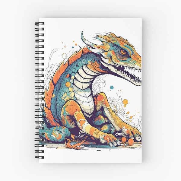 Item preview, Rattlebone Dragon Tee: Funny & Fierce Mythical Creature Design, Scaly Bones Imported for a Ferocious Look designed and sold by DooodleGod.