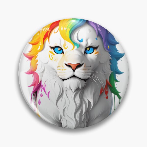 Item preview, Imposing Albino Lion A1 designed and sold by WalaceCamargo.