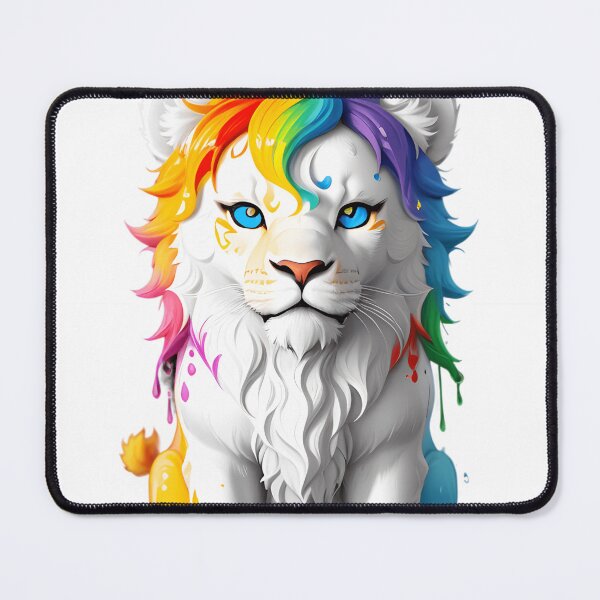 Item preview, Imposing Albino Lion A1 designed and sold by WalaceCamargo.