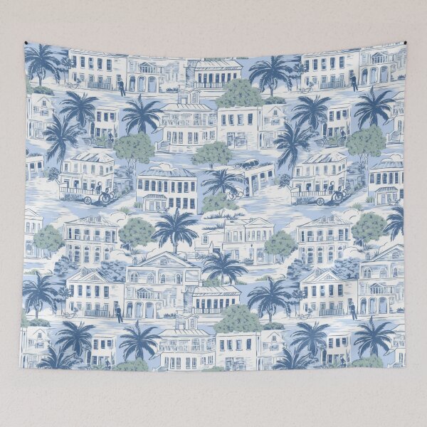 Item preview, 2.0 Charleston On My Mind - Charleston inspired Toile designed and sold by GetShemmyWithIt.