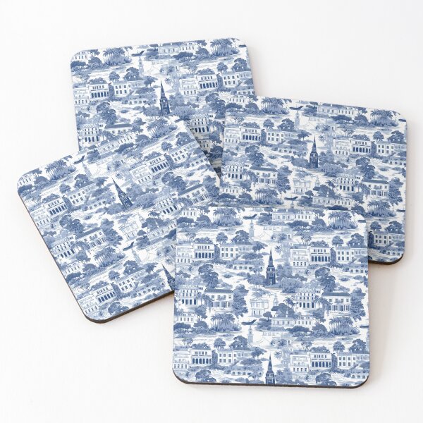 Item preview, 2.1 Charleston On My Mind - Charleston inspired Toile designed and sold by GetShemmyWithIt.