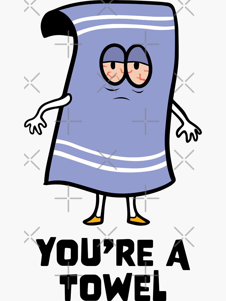 South Park Merch South Park Towelie Sticker
