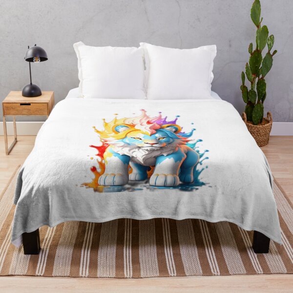 Item preview, Imposing Lion Blue A1 designed and sold by WalaceCamargo.