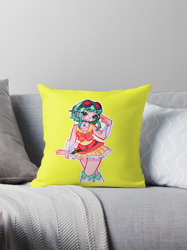 Gumi Megpoid Pillow for Sale by ElunePodrida1 Redbubble