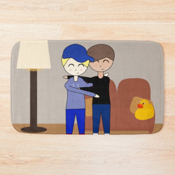 Item preview, Freddie y Ford abrazándose designed and sold by GooglyEyes-.