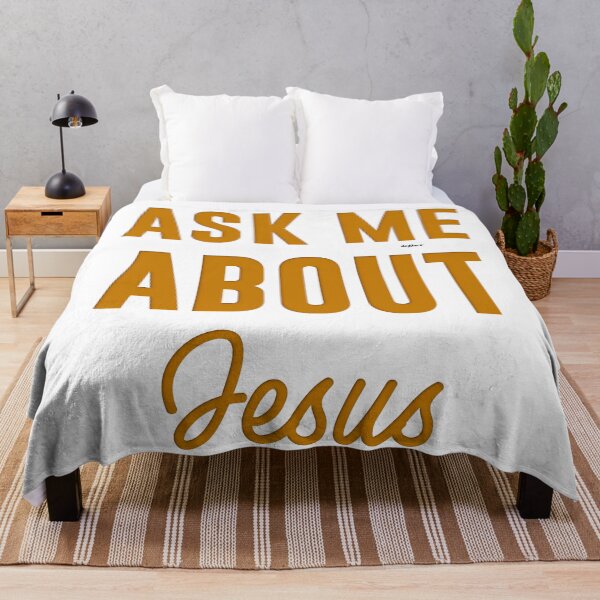 Item preview, ASK ME ABOUT JESUS - dePace' designed and sold by mrpropcake.