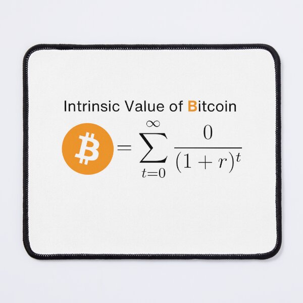 Item preview, Intrinsic value of Bitcoin designed and sold by teaEarl-GreyHot.