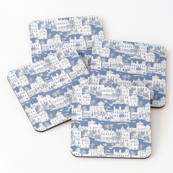 Item preview, 2.3 Charleston On My Mind - Charleston inspired Toile designed and sold by GetShemmyWithIt.