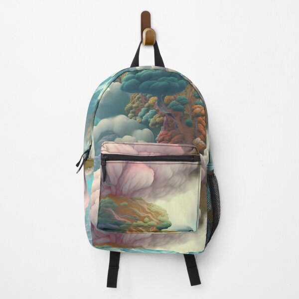 Item preview, Psychedelic Dreamscape: Colorful Grotesques in the Clouds designed and sold by TileTango.