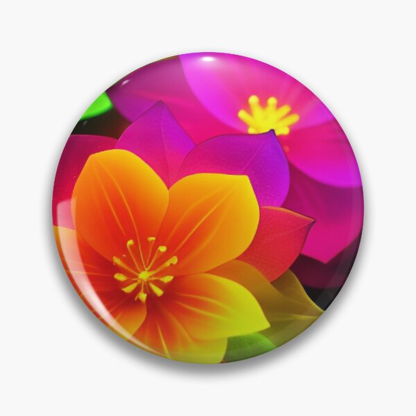 Artikelvorschau, Lebendige psychedelische Blumen entworfen und verkauft von Dani Rene.