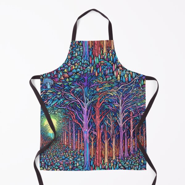 Item preview, Celestial Forest: Psychedelic Symphony of Colors designed and sold by TileTango.