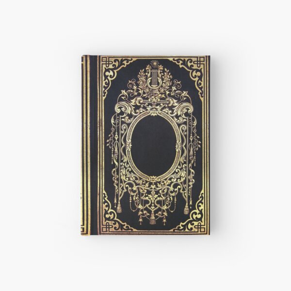 Vista previa del artículo con la obra «Cubierta de libro de marco de oro adornado», diseñado y vendido por Falln.