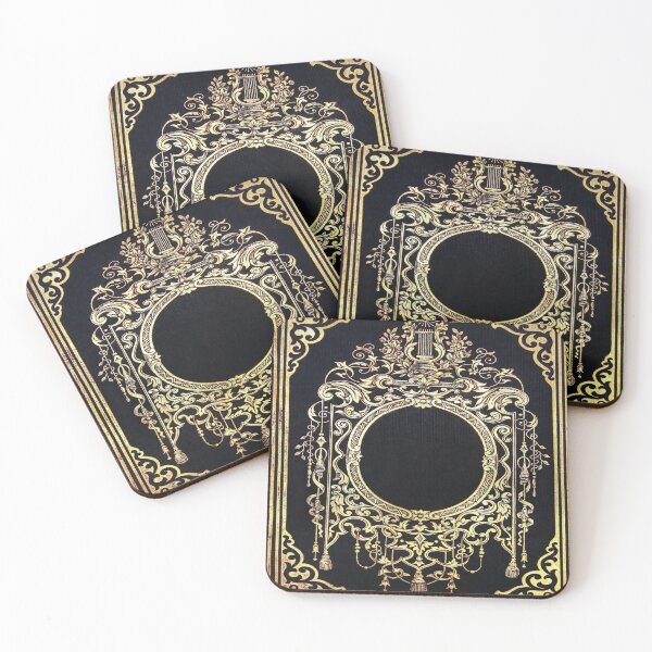 Item preview, Ornate Gold Frame Book Cover designed and sold by Falln.