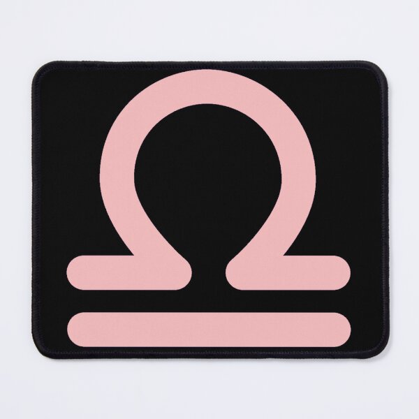 Item preview, Libra- scales zodiac s astrology - Blush pinkpower color- designed and sold by Lovegesture.